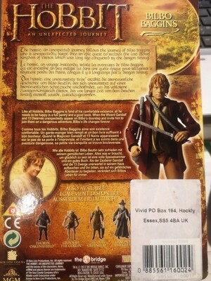 Actiefiguur, Bilbo Baggins, The Hobbit: An Unexpected Journey, met accessoires