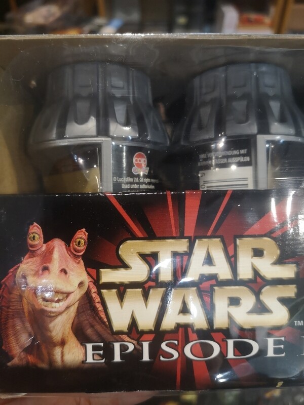 Set van 12 Film Action Candy Containers met Hologram afbeelding - Star Wars Episode 1