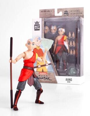 Avatar The Last Airbender Aang Monk 5 inc BST AXN Figure