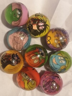 Stuiterbal Barbapapa, 9 verschillende