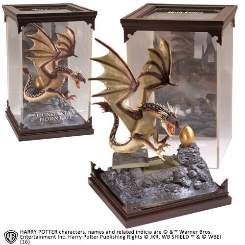 Beeldje, Hungarian Horntail, Magical Creature No.4,  Harry Potter