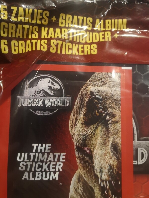 Starter Set, Jurassic World Antology, Sticker &amp; Card, Panini