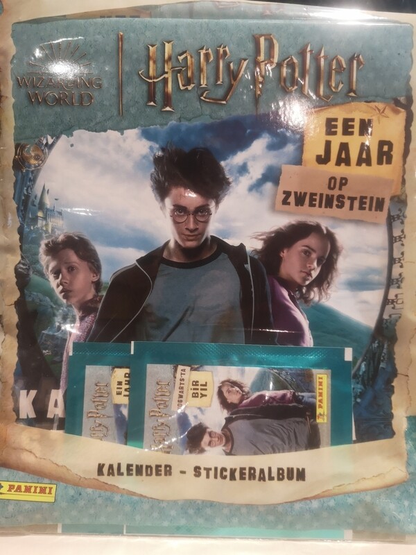 Kalender Sticker Album, Year ar Hogwarts, Harry Potter, Panini stickers