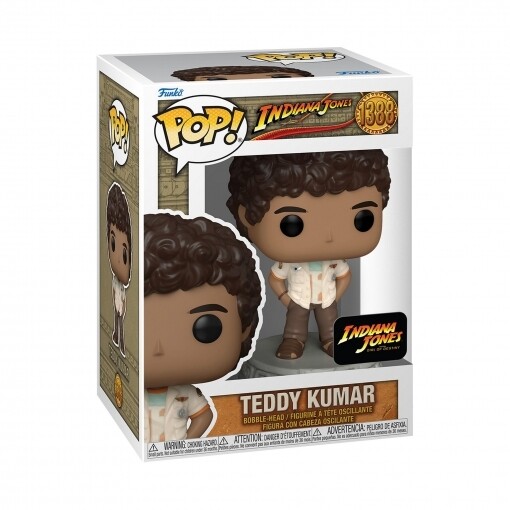 Funko Pop! #1388 Teddy Kumar, Indiana Jones and the Dial of Destiny