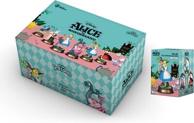 Beeldje, Alice in Wonderland, Beast Kingdom, Mini Diorama 6-pack