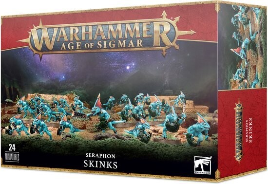 Warhammer, Age of Sigmar, Seraphon: Skinks