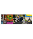 DC Retro Vehicle Batcycle with side car, Batman 1966