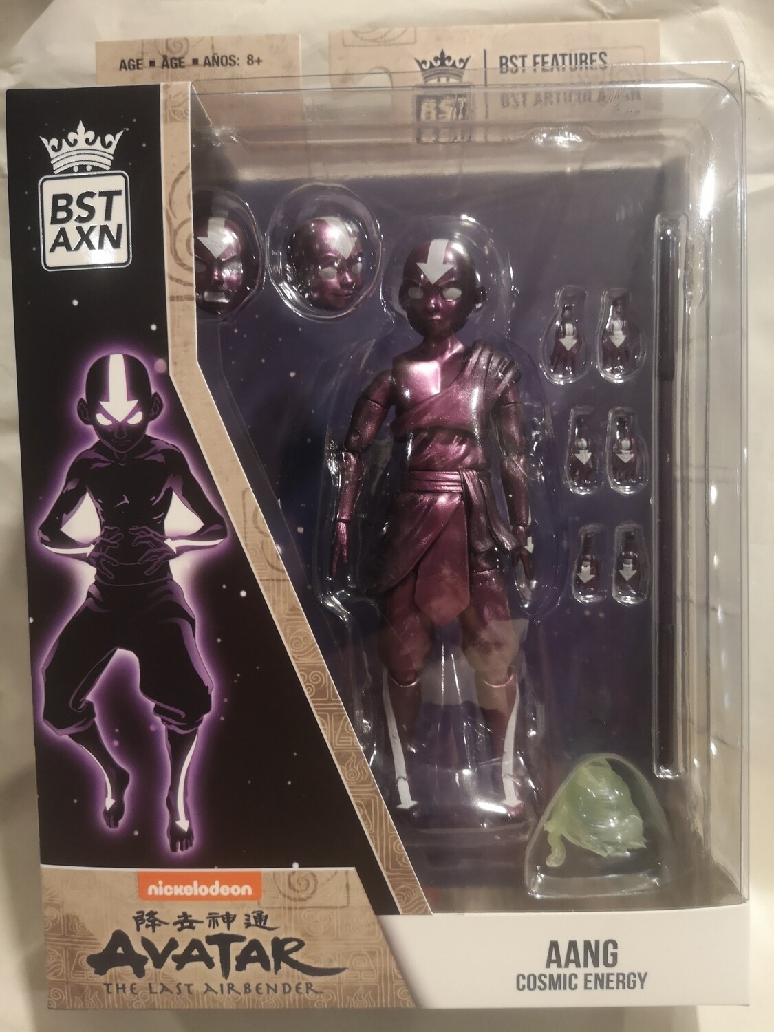 BST AXN Figure, Aang Cosmic Energy, Avatar The Last Airbender