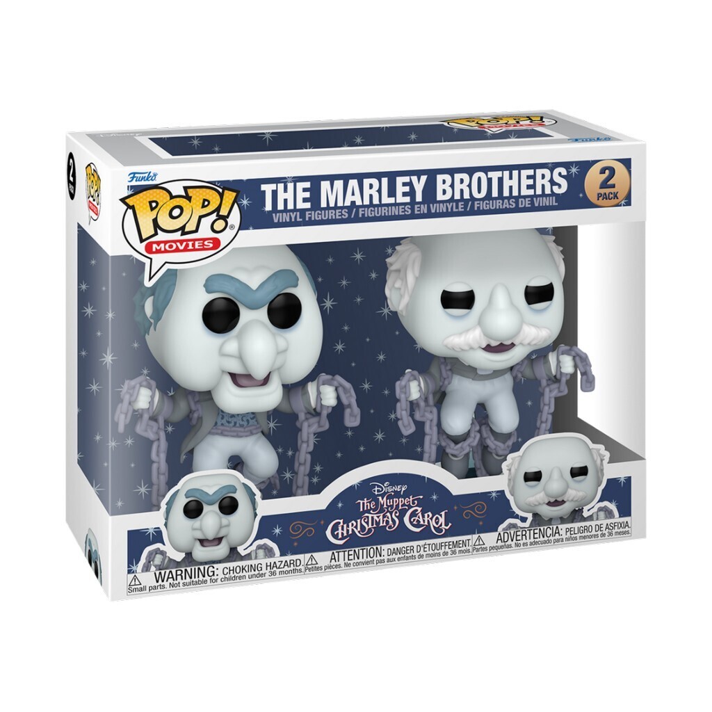 Funko Pop! Movies 2 pack, The Marley Brothers, The Muppet Christmas Carol