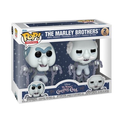 Funko Pop! Movies 2 pack, The Marley Brothers, The Muppet Christmas Carol