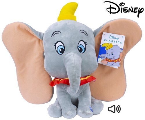 Knuffel groot, Dumbo met geluid, Disney Classics