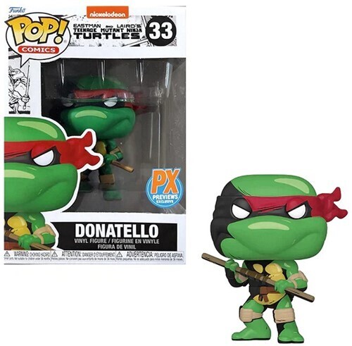 Funko Pop! Comics #33 Donatello, Teenage Mutant Ninja Turtles, TMNT
