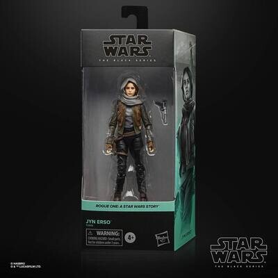 Actiefiguur, Jyn Erso, Star Wars Rogue One Black Series 2021