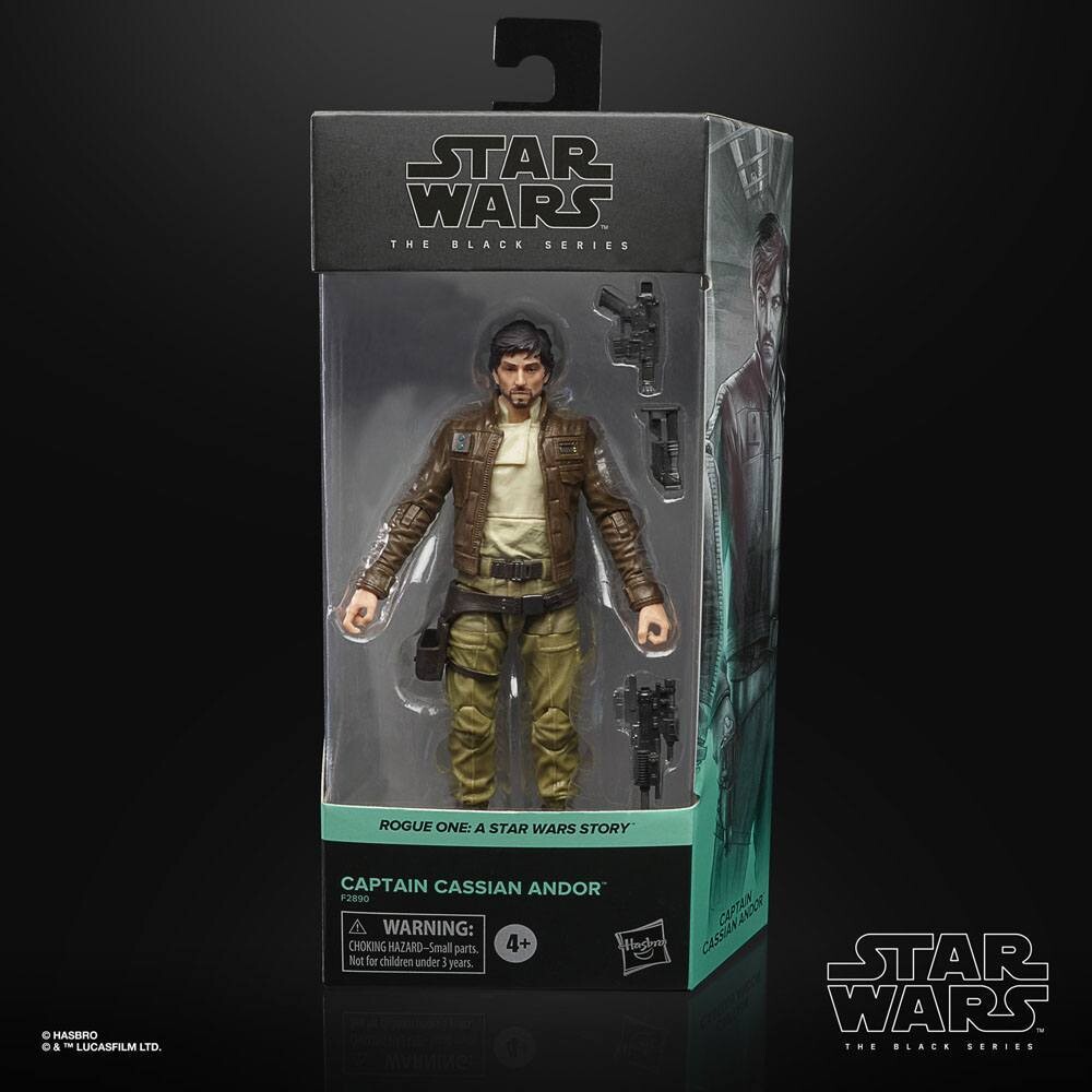 Actiefiguur, Captain Cassian Andor, Star Wars Rogue One Black Series 2021
