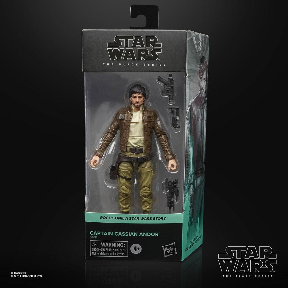 Actiefiguur, Captain Cassian Andor, Star Wars Rogue One Black Series 2021,