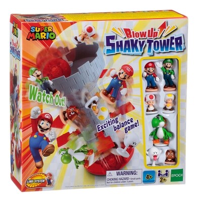 Blow up! Shaky Tower, Super Mario