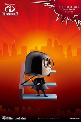 Actiefiguur, Edna Mode, The Incedibles, Mini Egg attack, Beast Kingdom