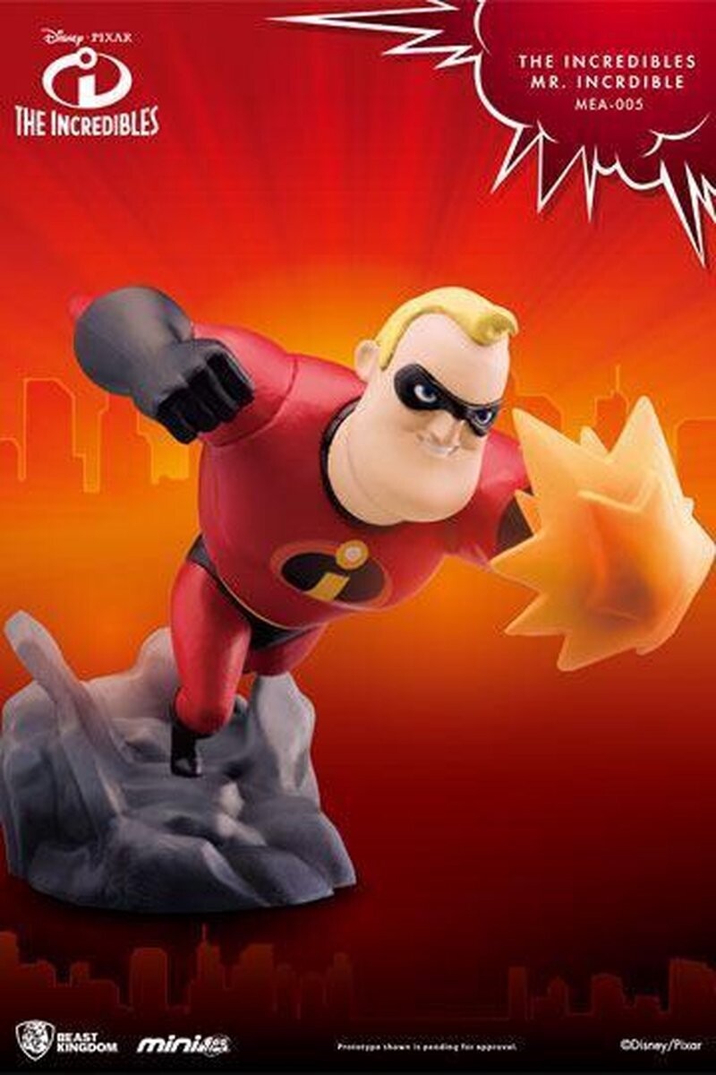 Actiefiguur: Mr. Incredible, The Incredibles, Mini Egg attack, Beast Kingdom