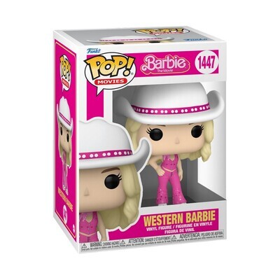 Funko Pop! Movies #1447 Western Barbie, Barbie the Movie