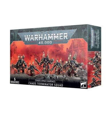Warhammer 40k, Chaos Space Marines: Chaos Terminator Squad