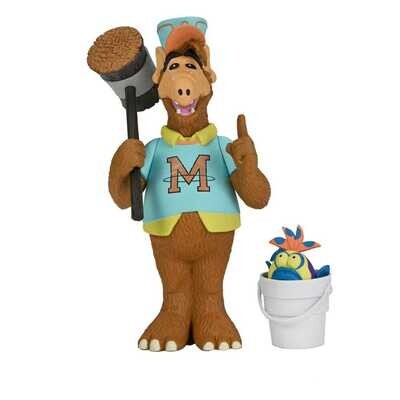 Action Figure, Gordon Shumway with Mallet, Fish &amp; Bucket, ALF Alien Life Form