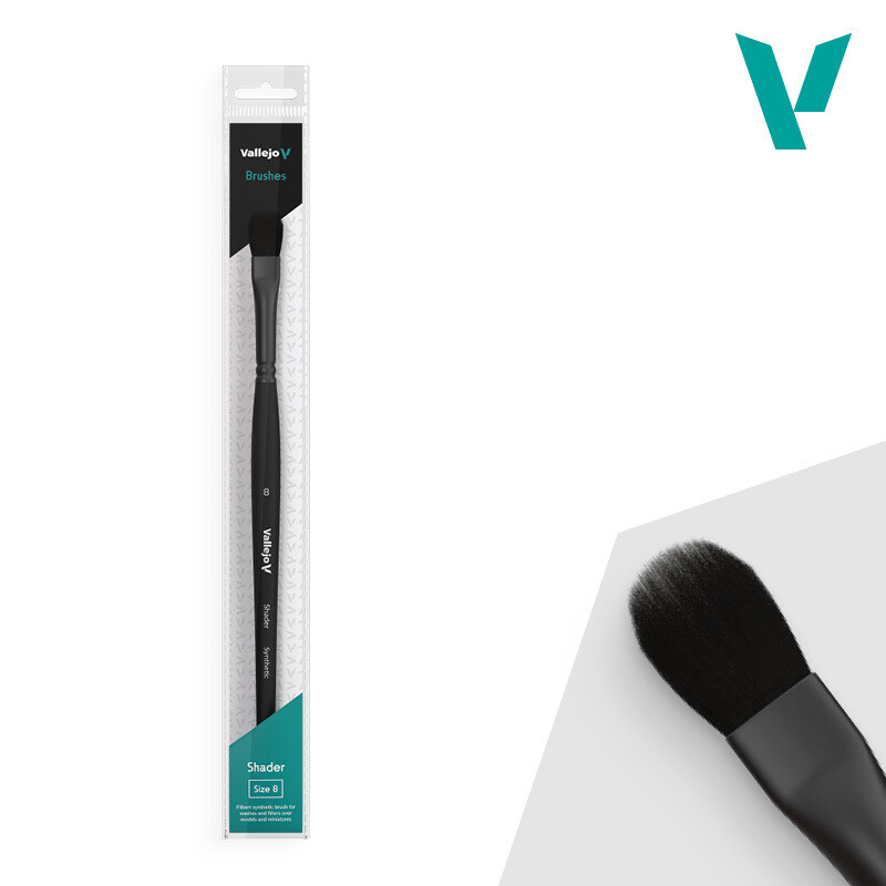 Vallejo Brush: Shader, Size 8