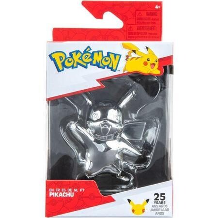 Figuur Zilver, Pikachu, Pokémon 25 Years