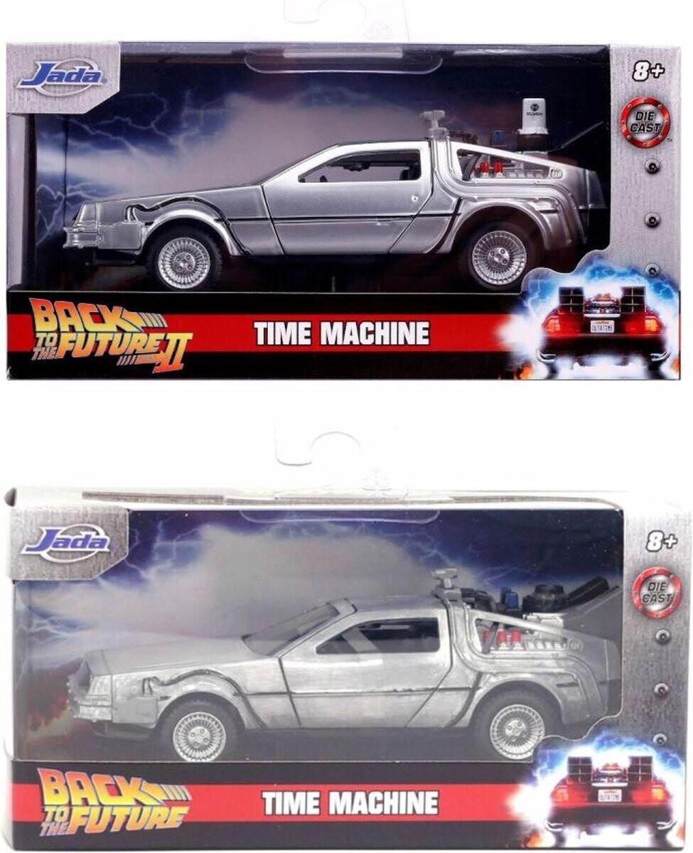 Die-Cast Model, Time Machine, Back to the Future I of II