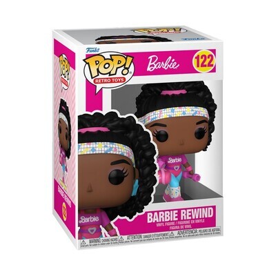Funko Pop! Retro Toys #122 Barbie Rewind, Barbie