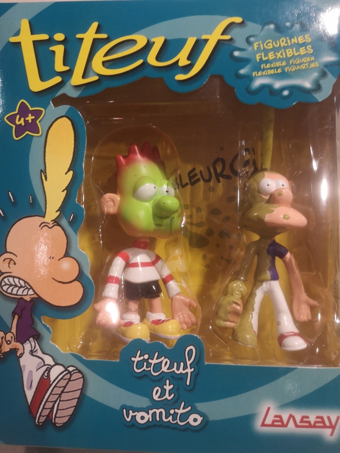 Flexibele Figuurtjes, Titeuf &amp; Vomito OF Titeuf &amp; Jean-Claude
