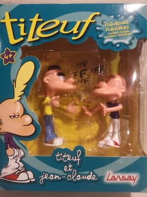 Flexibele Figuurtjes, Titeuf &amp; Vomito OF Titeuf &amp; Jean-Claude