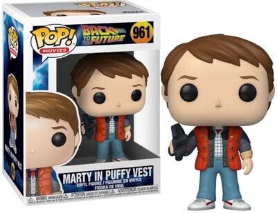 Funko Pop! Movies #961 Marty in Puffy Vest, Back to the Future