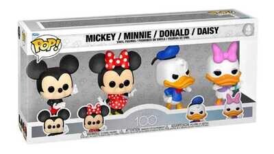 Funko Pop! Movies 4 pack Disney 100