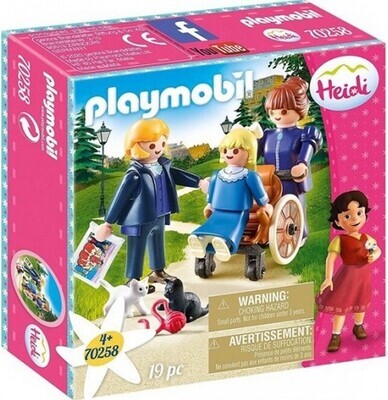 Playmobil, Klara met vader en juf Rottemeier