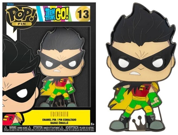 Pin Funko Pop! #13 Robin, Teen Titans Go