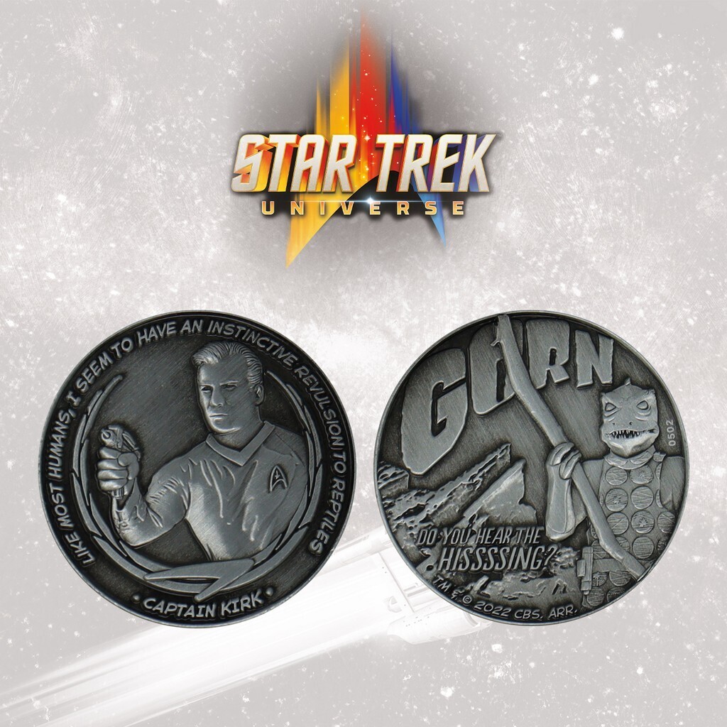 Star Trek: Captain Kirk and Gorn Limited Edition Collectible Coin