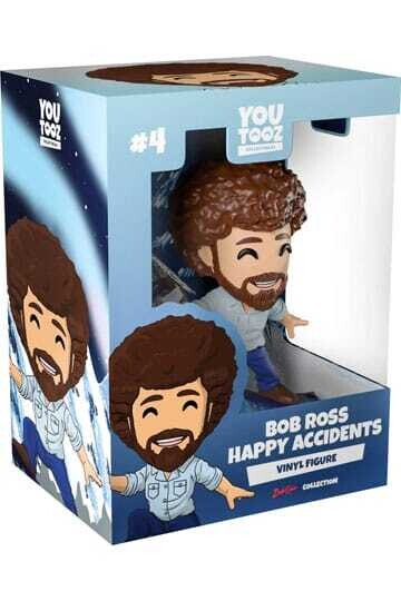 Youtooz Vinyl Figure, Bob Ross Happy Accidents