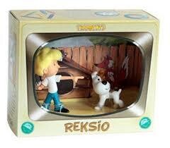 2x Figuur - Reksio