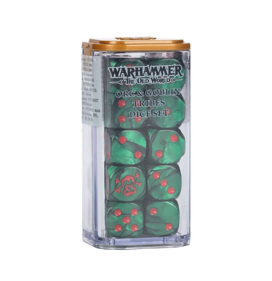 Warhammer The Old World, Orc &amp; Goblin Tribes Dice set