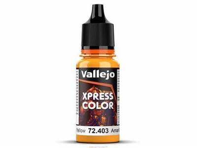 Vallejo, Xpress Color, Imperial Yellow, 18 ml