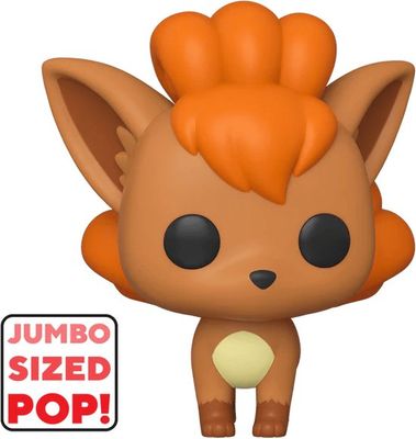 Funko Pop! Games #599 Vulpix (Jumbo Pop), Pokémon