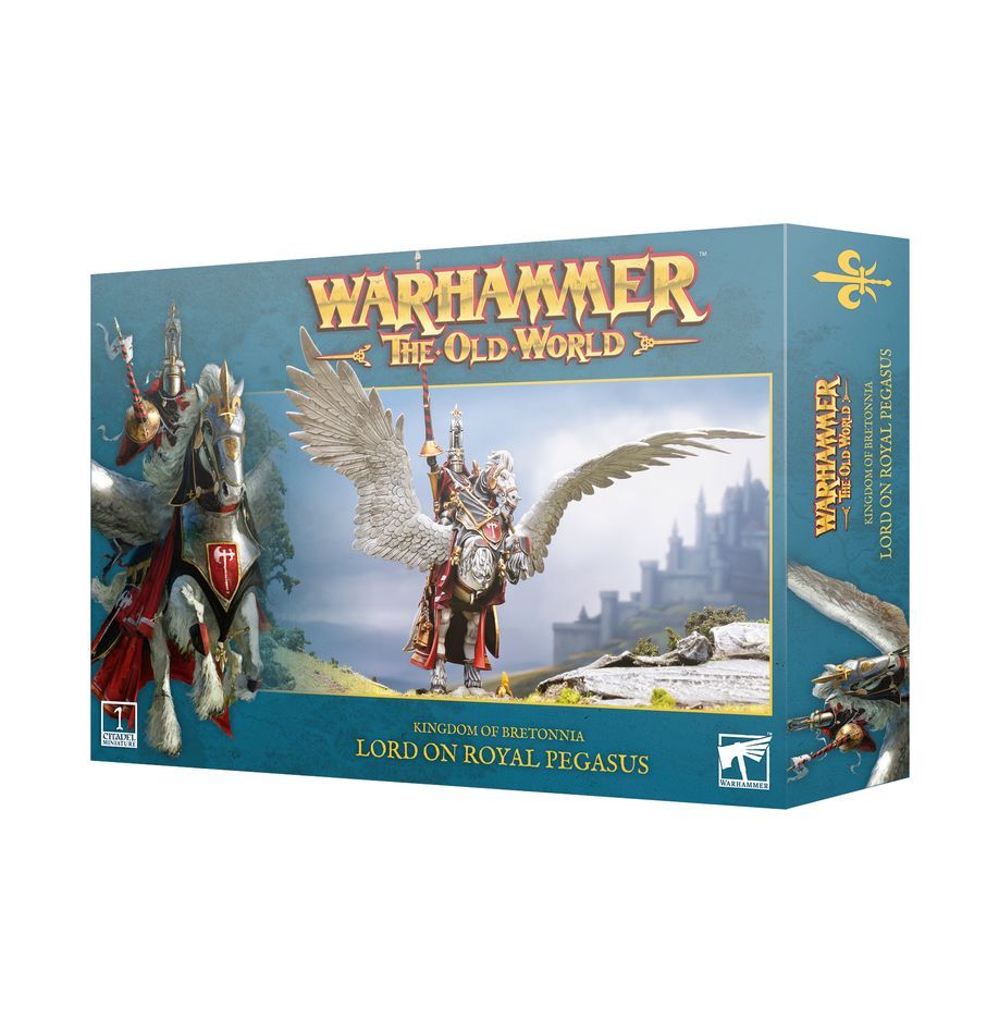 Warhammer The Old World, Kingdom of Bretonnia: Lord on Royal Pegasus