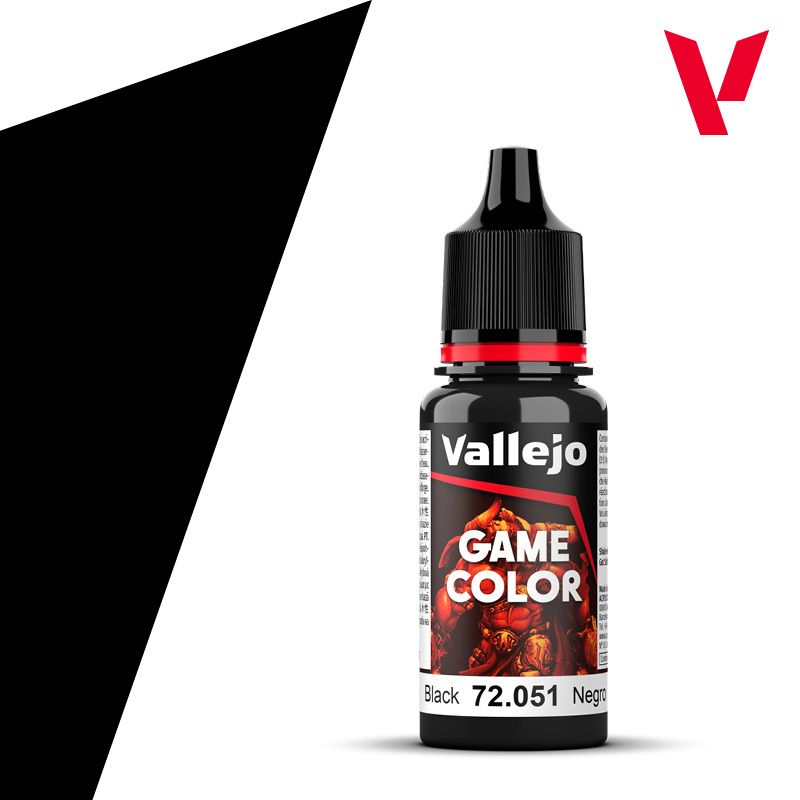 Vallejo, Game Color, Black