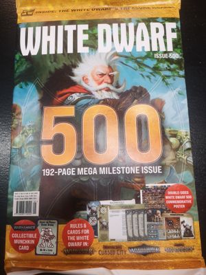 Tijdschrift &quot;White Dwarf&quot;, Issue 500