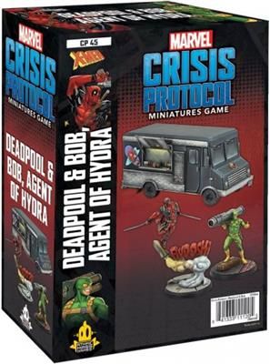 Miniatures Game, Deadpool and Bob Agent of Hydra, Marvel Crisis Protocol