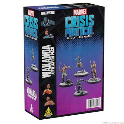Miniatures Game, Wakanda Affiliation pack, Marvel Crisis Protocol