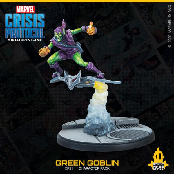 Miniatures Game, Green Goblin, Marvel Crisis Protocol