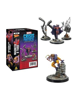 Miniatures Game, Magneto and Toad, Marvel Crisis Protocol
