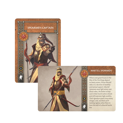 A song of ice &amp; fire: Martell Spearmen