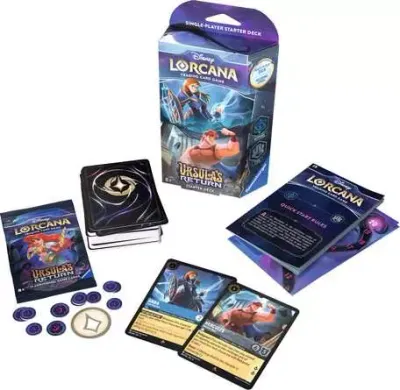 Starter deck, Saphire and Steel, Ursula's Return, Lorcana TCG 4
